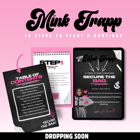 Pre-Order 10 Steps to Start a Boutique
