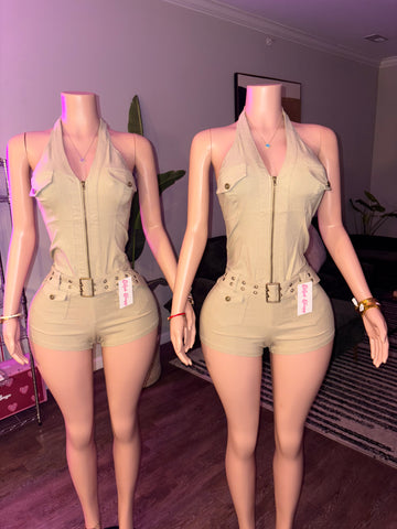 Khaki Killer romper